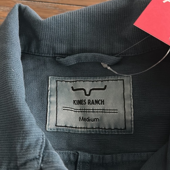 NWT Kimes Ranch long sleeve button down shirt jacket. - Picture 2 of 9